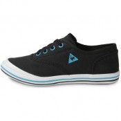 Le Coq Sportif Grandville Enfant Noir/Turquoise - Chaussures Baskets Basses Homme Promos